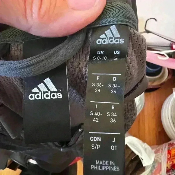 Adidas Women's Sz S Athletic Hooded Colorblock Vest Coral/Gray Adj. Waist - Picture 2 of 7